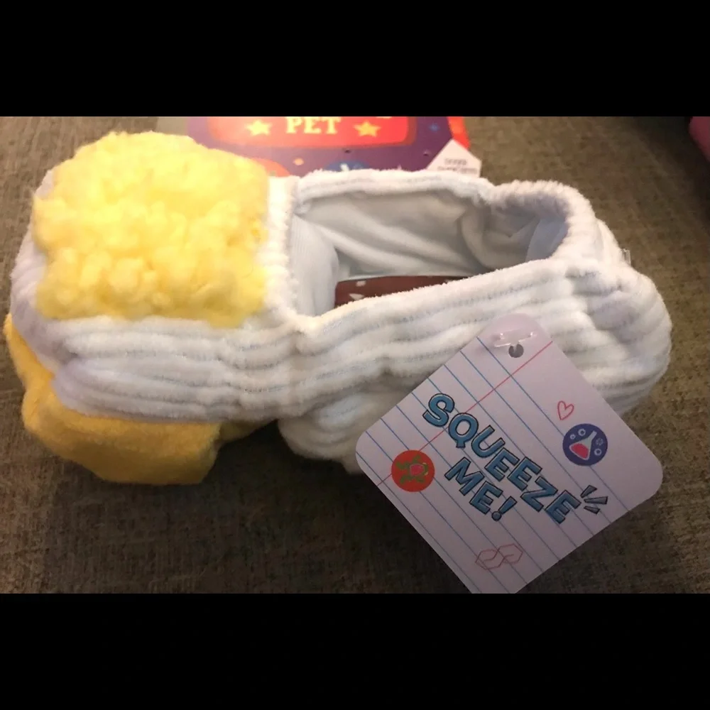 Bark Focal Teachers Pet Doggi Dunk Ems Crinkle Plush Puzzle Dog Replacement Toy